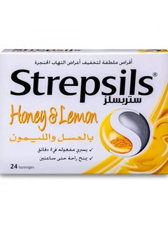 Strepsils Strepsils honey and lemon 24 lozenges 
