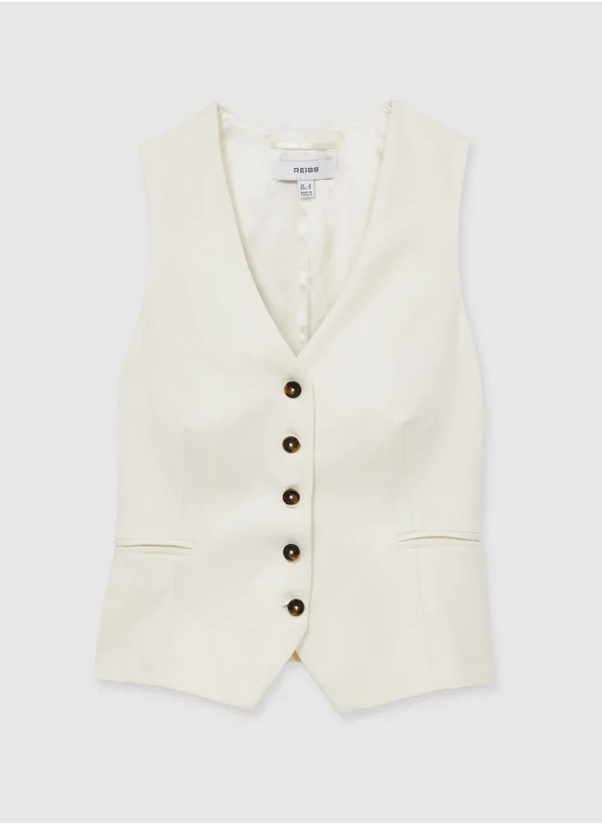 REISS Tailored Waistcoat