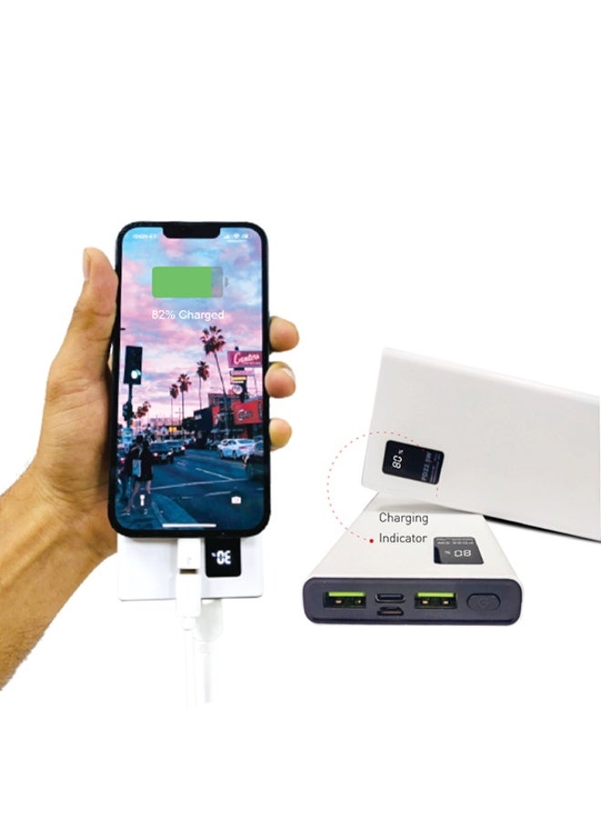 X-Hanz PB101 22.5W 10000mAh Power Bank with LED Digital Display and PD Super Fast Charging - Image 4