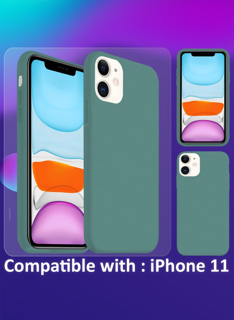 CATANES Soft Silicone Case Cover for iPhone 11 – Slim Matte Protective Back Cover - Image 3