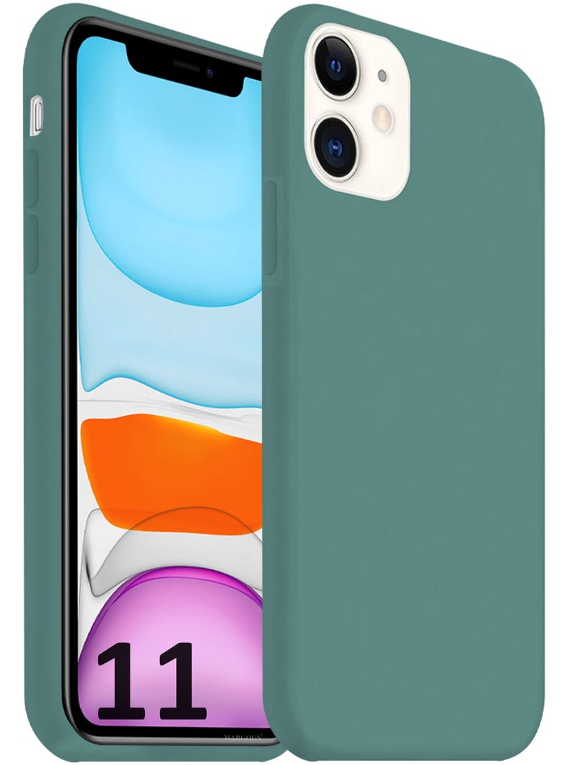 CATANES Soft Silicone Case Cover for iPhone 11 – Slim Matte Protective Back Cover - Image 1