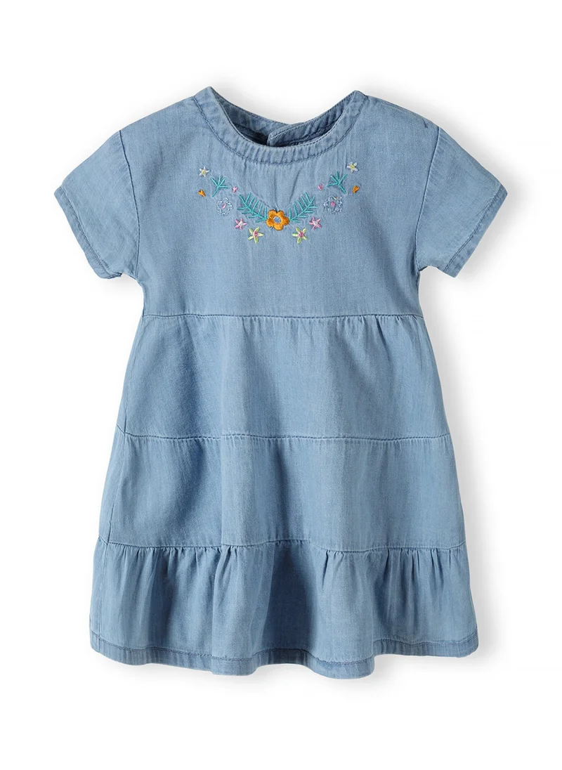 مينوتي Kids Chamray Tiered Dress