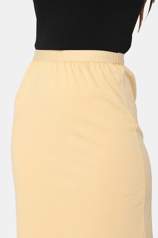 INTIMACY LINGERIE Intimacy Women's Midi Bottom Slip Inner Wear for Gowns Under Skirt Slip Knee Length Innerwear Skirts Short Skirt - Image 3