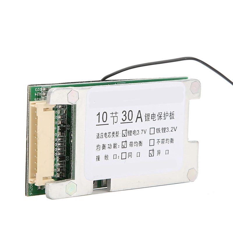klarako 10S BMS, 10S,10S 36V 30A Liion Cell 18650 Battery Protection BMS PCB Board with Balance Function - Image 3