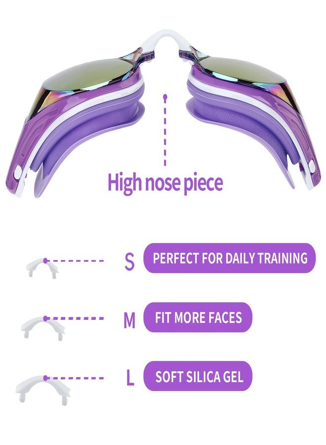 WAVE Nearsighted Swim Goggles, Shortsighted Optical Swimming Goggles No Leaking Anti Fog UV Protection for Adult Men Women - Image 2