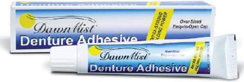 biotène DawnMist Denture Adhesive - Strong Hold for Comfort and Confidence