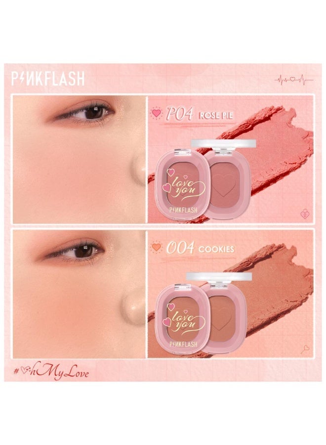 Pink Flash احمر خدود ناعم شيك إن جيك  PF-F01 - Image 4