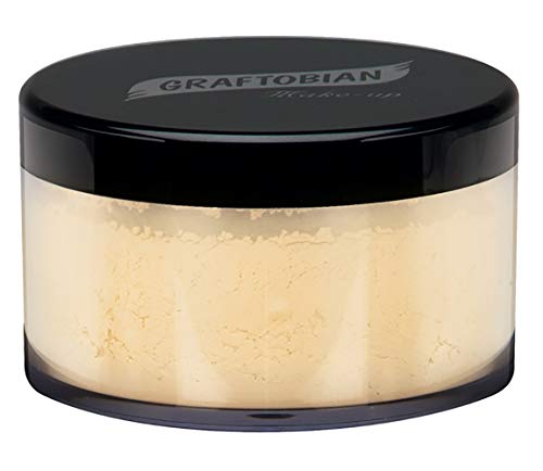 Graftobian HD LuceCashmere Setting Powder 07 oz  No FlashBack Matte Silky Smooth Finish Banana Cream Pie 7 oz