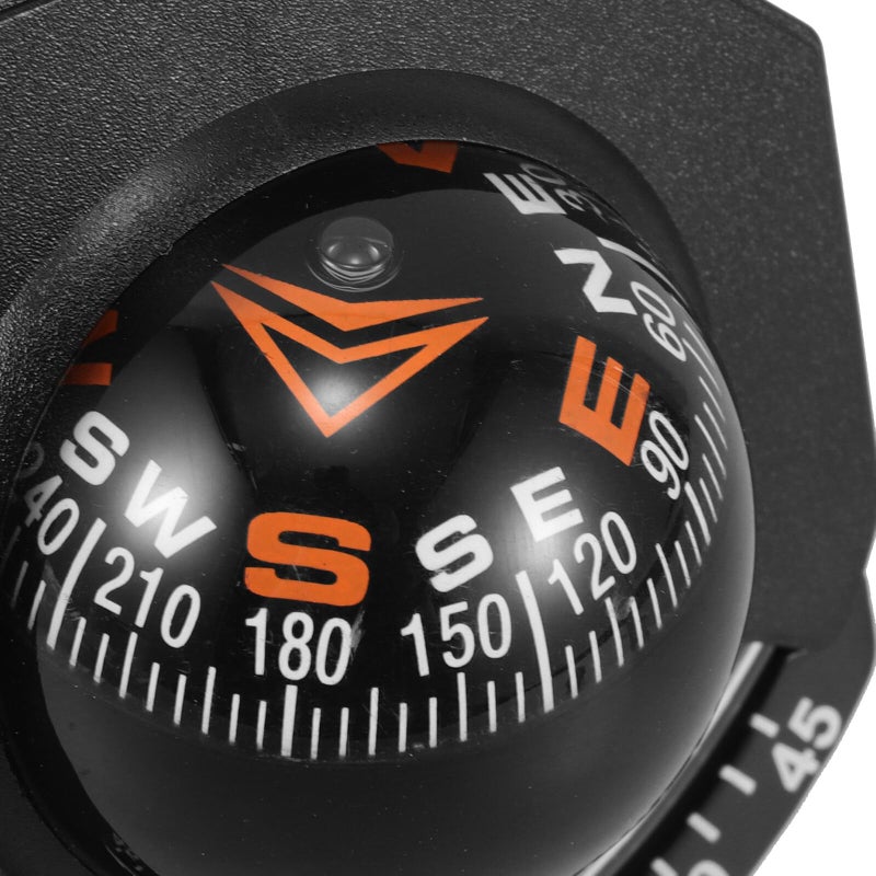 Car Compass Ball With Night Light For Auto Truck Boat Marine Navigation Outdoor Hiking - Image 4