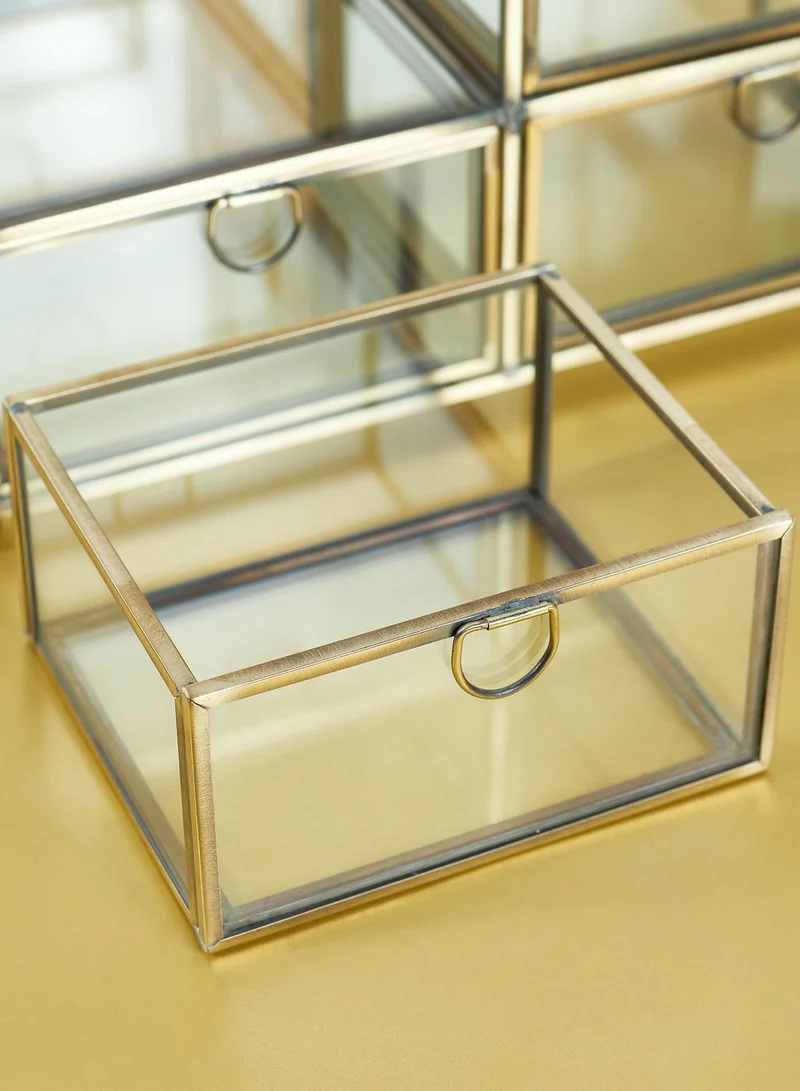 Nimah Glass Tea Storage Box