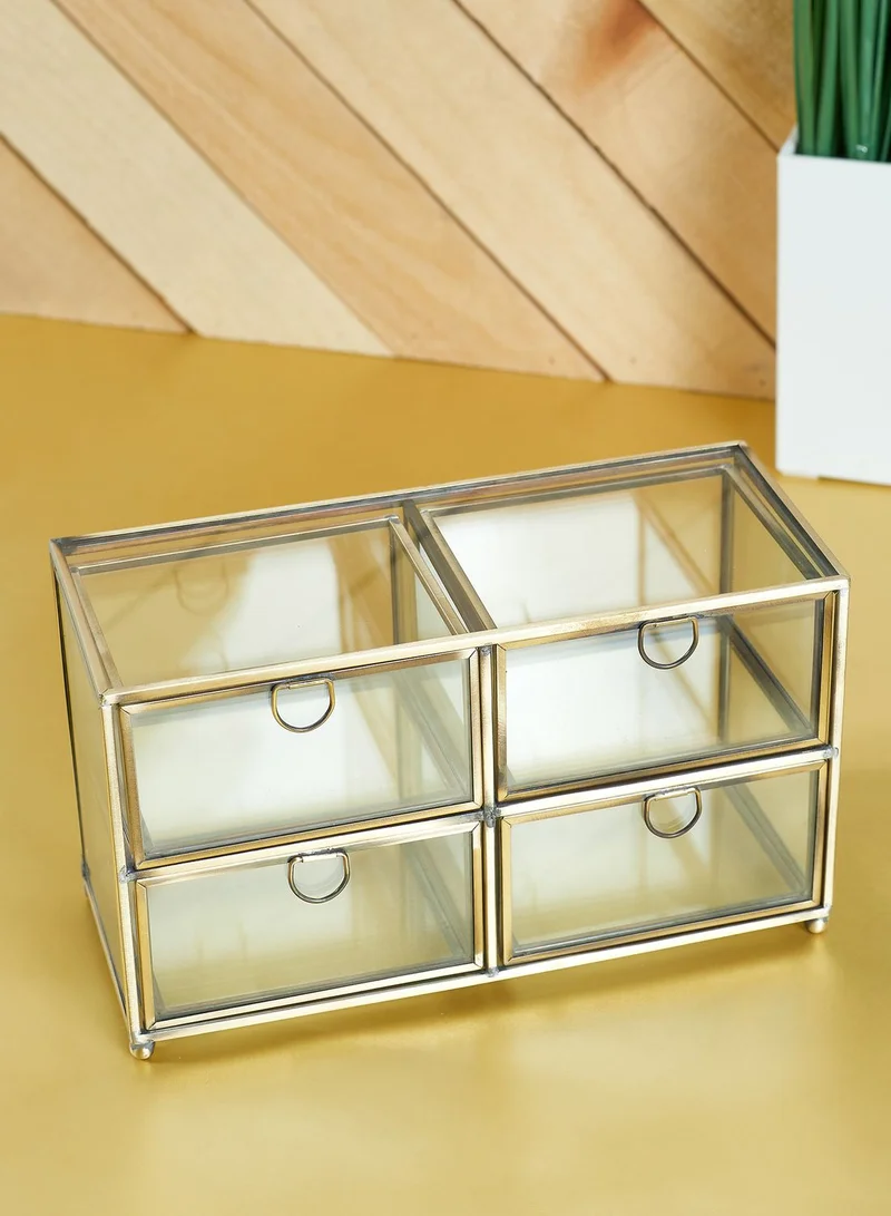 Nimah Glass Tea Storage Box