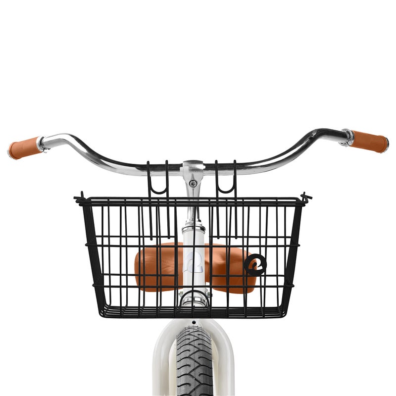 Retrospec Rï»¿etrospec Apollo-Lite Lift-Off Front Bike Basket, Lightweight Steel ï»¿with Integrated Detachable Hooks and Built-in Handle for Easy Assembly and Portability - Image 5