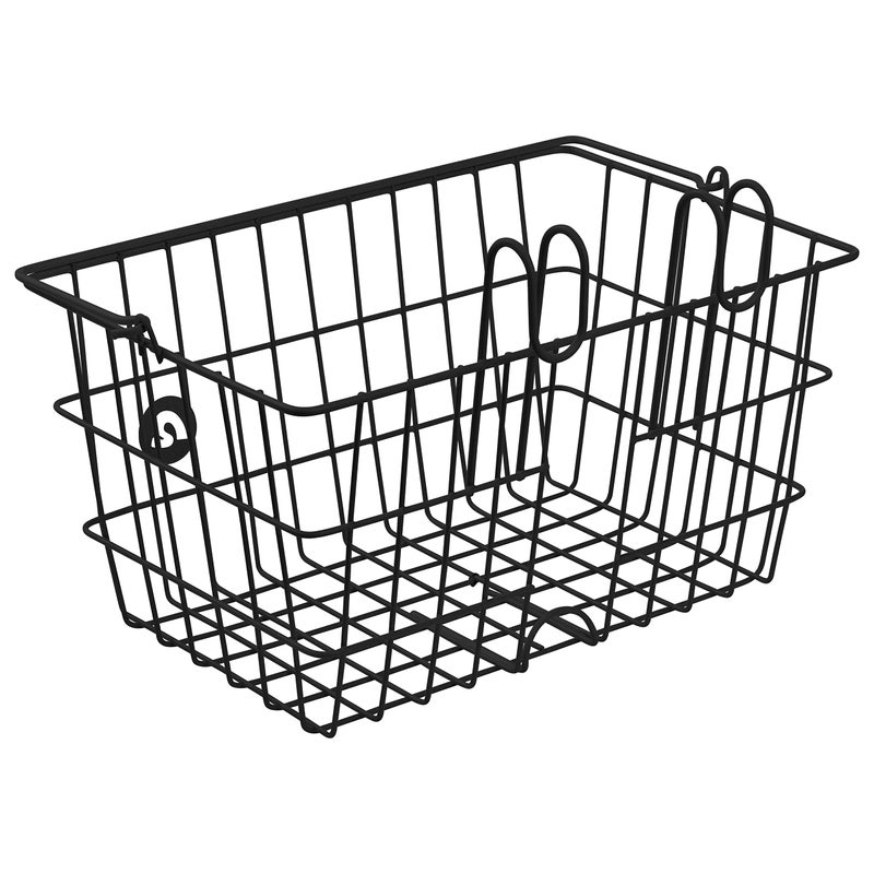 Retrospec Rï»¿etrospec Apollo-Lite Lift-Off Front Bike Basket, Lightweight Steel ï»¿with Integrated Detachable Hooks and Built-in Handle for Easy Assembly and Portability - Image 2
