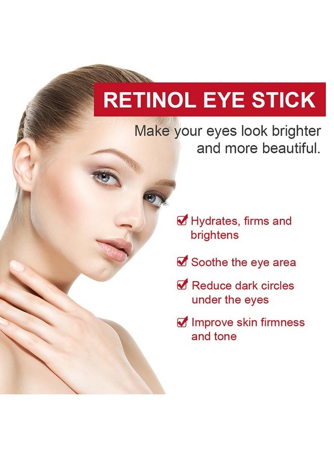 paminify عصا العين بالريتينول مع الكولاجين وحمض الهيالورونيك لدوائر الظلام والتجاعيد نتائج مرئية في 34 أسبوع كريم تحت العين المضاد للشيخوخة كريم العين بالريتينول للتورم والحقائب يقلل الخطوط الدقيقة - Image 2