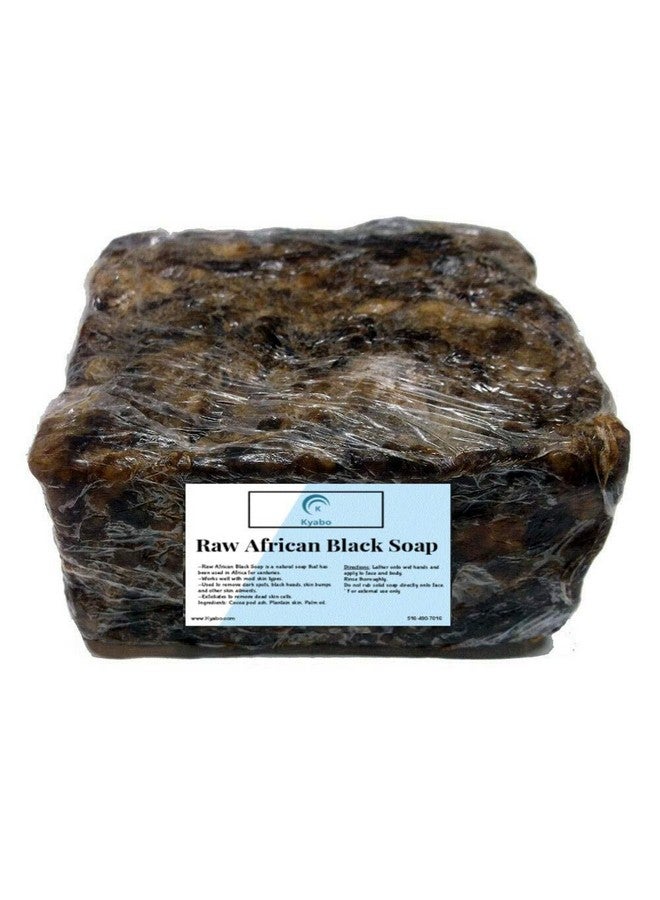 Kyabo Raw African Black Soap 10 Lb.100% Pure Natural Organic From Ghana Body Wash Face Cleanser Hair & Soap Bulk - Image 2