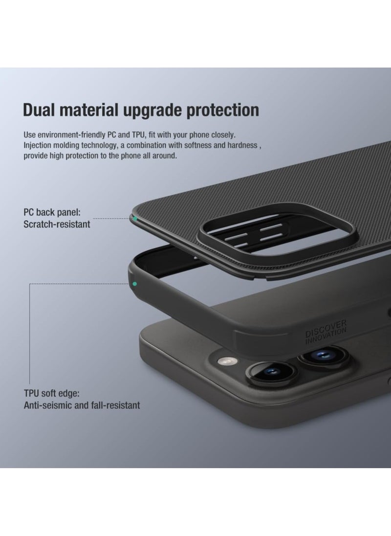 Nillkin Nillkin Super Frosted Shield Pro Matte cover case for Apple iPhone 15 Pro Max 6.7 (2023)-Black  - Image 5