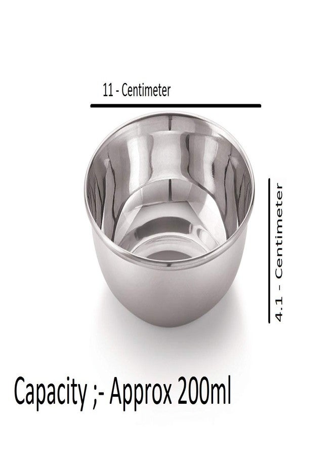 Bartan Star Stainless Steel Dinner Set of 6 - Image 2
