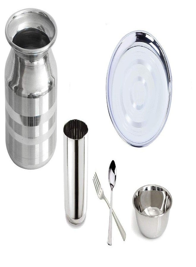 Bartan Star Stainless Steel Dinner Set of 6 - Image 1