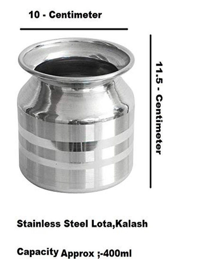 Bartan Star Stainless Steel Dinner Set of 6 - Image 4