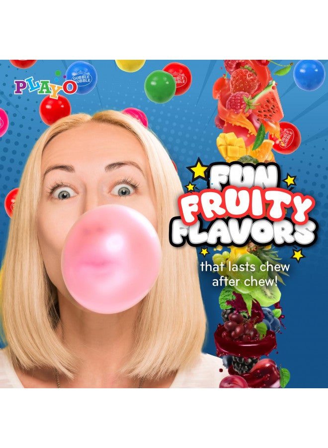 PlayO آلة حلوى جومبال 10.5 بوصة للأطفال، موزع حلوى بتصميم حلزوني للهدايا، الحفلات أو الفعاليات - آلة العلكة مع كرات الجومبال المضمنة (أحمر) - Image 4