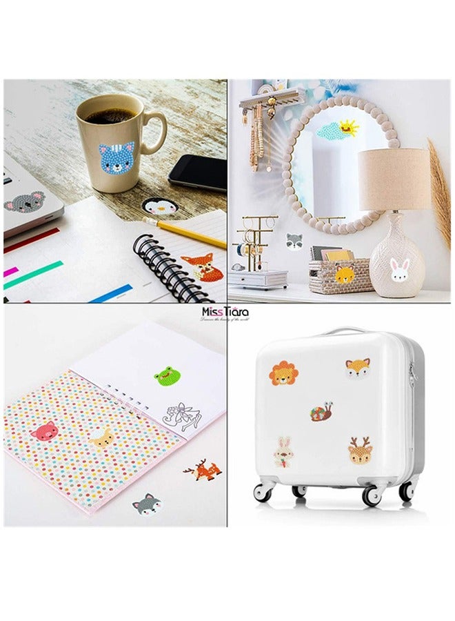 MissTiara طقم طلاء حيوانات مصنوع من 34 قطعة من الألماس الخماسي الأبعاد DIY - Image 4