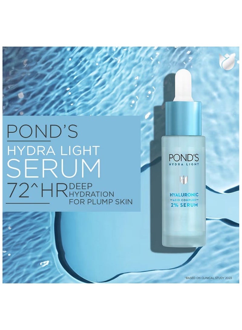 Pond's Hydra Light Hyaluronic Acid Complex 2% Serum For 72 Hr Deep Hydration 14ml - Image 5