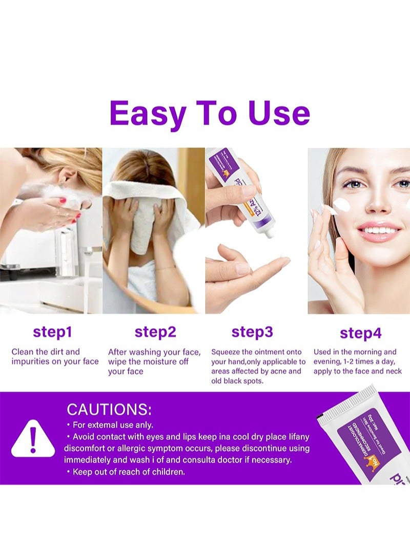 CARVENCHY Azelaic Acid Serum, Azelaic Acid 12% Cream，Hyaluronic Acid and Niacinamide, Relieves Redness, Dark Spots, Rosacea, Balances Excess Sebum, Brightening Face Skin Care Treatment for All Skin Types 20g - Image 5