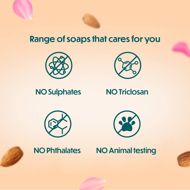 Himalaya Herbals Moisturizing Almond and Rose Soap 125g - Image 5