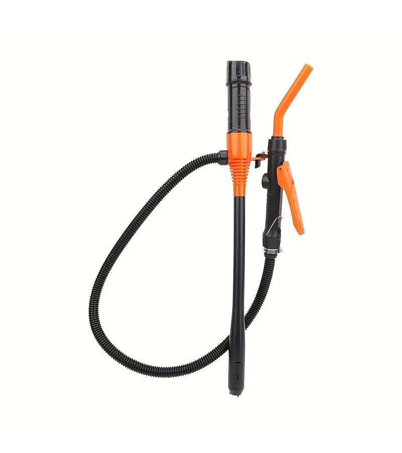 Portable Fuel Transfer Pump Battery Powered Liquid Pump With Flow Control Nozzle Battery Not Included 2.4 Gallons Per Minute High Efficiency For Gasoline Diesel Kerosene Model AL 2240 - Image 4