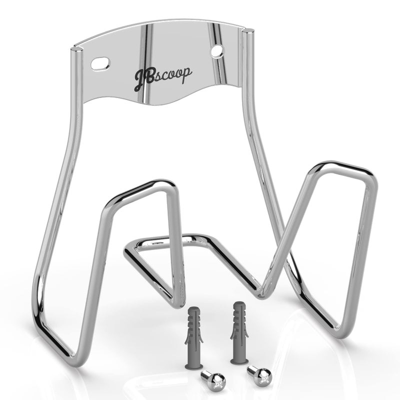 JBscoop Garden Hose Holder, Garden Hose Hanger Wall Mount for Water Hose, Extension Cords, Air Compressor Hose, Heavy Duty & Rust Proof (90 Feet) - Image 1