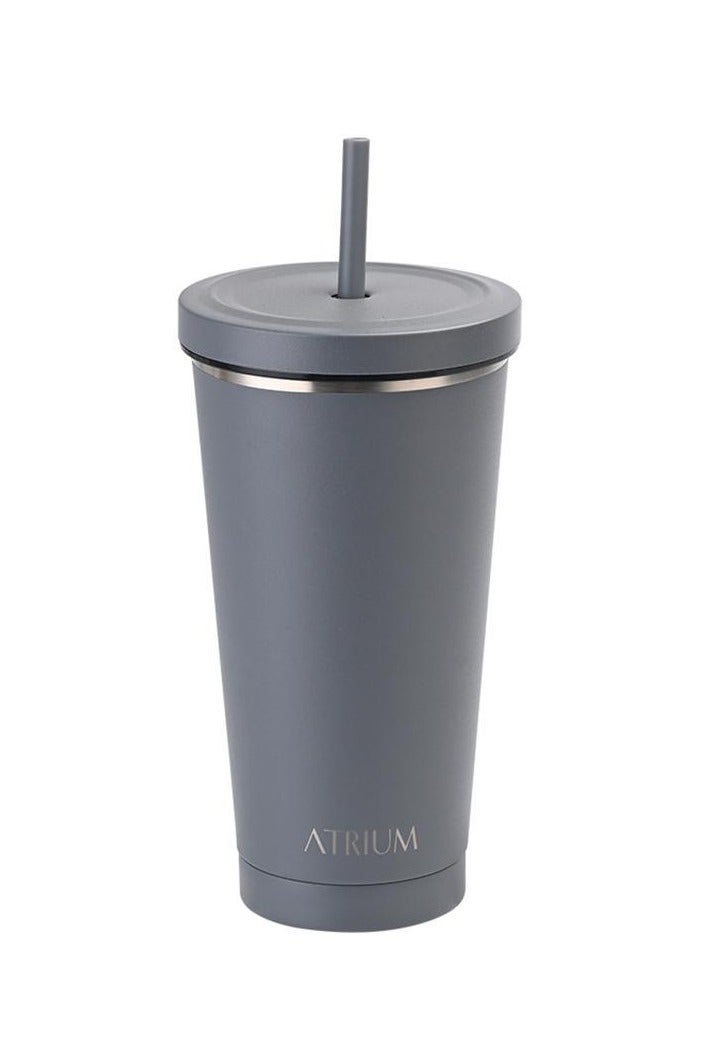 أتريوم كوب كوب تفريغ من الفولاذ المقاوم للصدأ 304 بارد 650.00 مل (1.14 باينت) رمادي - Image 1