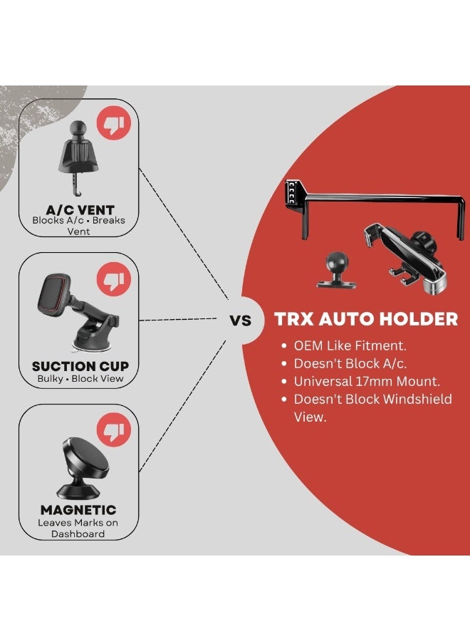  تي ار اكس اوتو حامل هاتف تويوتا لاند كروزر 2022 - 2025 LC300 - Image 3