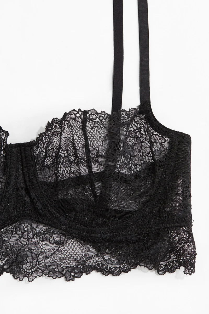 H&M Lace Balconette Bra