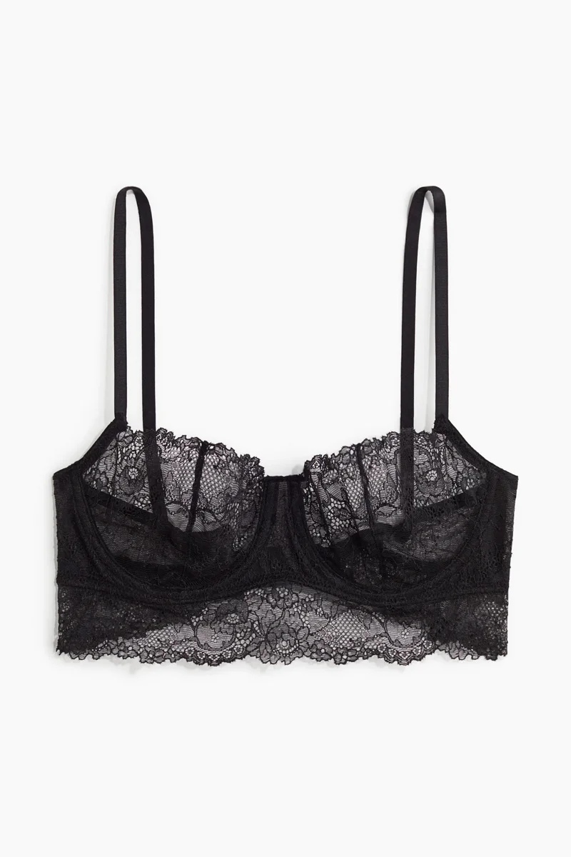 H&M Lace Balconette Bra
