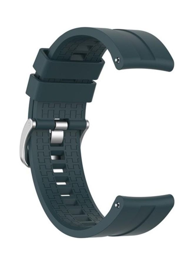 Silicone Wristband Strap For Huawei GT Cyan - Image 2