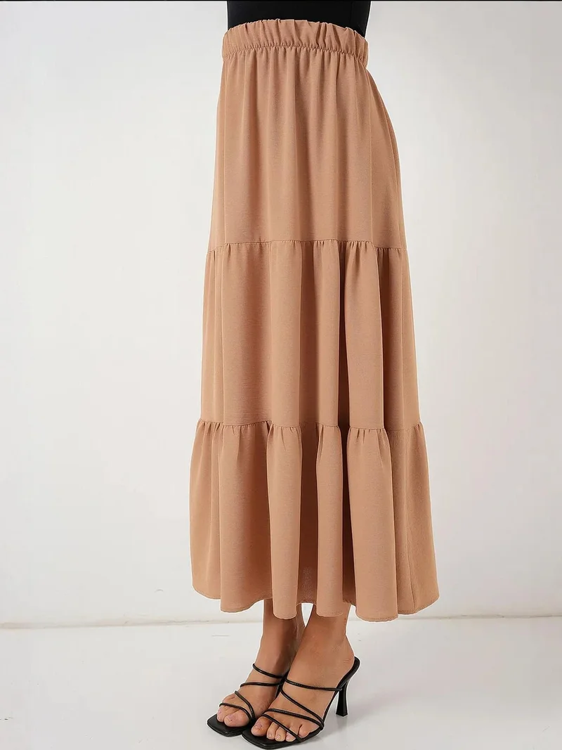 BIG DART BDART Textured Maxi Skirt