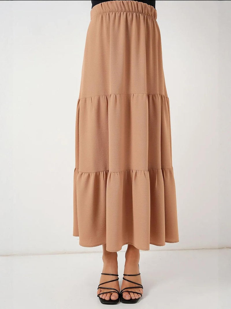 BIG DART BDART Textured Maxi Skirt - Image 4