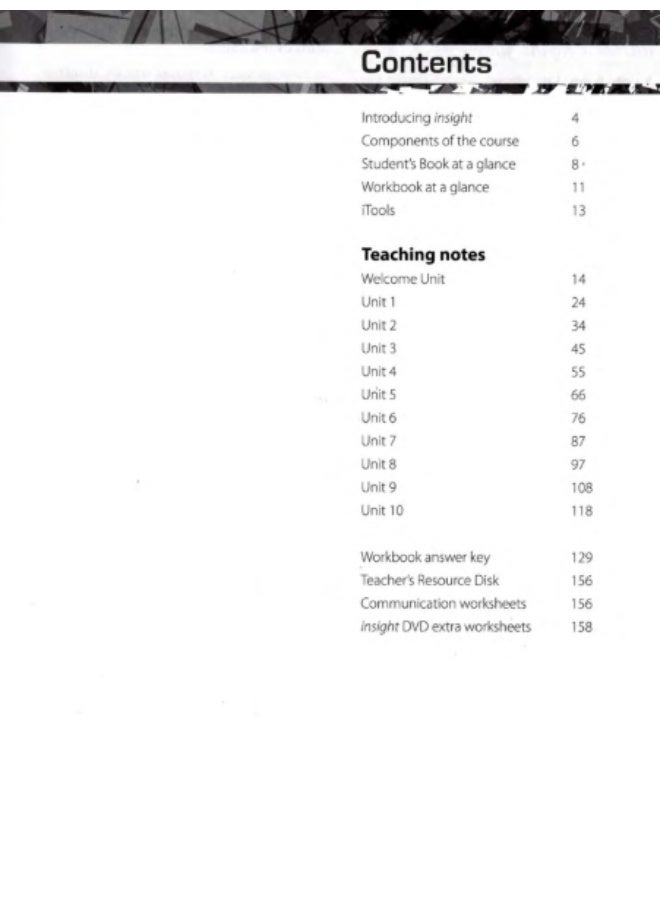 Oxford Insight- conversational English course_elementar -Teachers book - Image 3