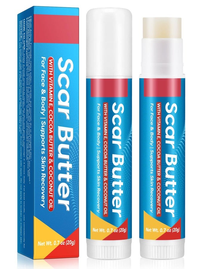 Moulis Scar Stick, with Vitamin E, Cocoa Butter & Coconut Oil, 5-in-1 Skin Nourishing Formula, Effectively Reduces Appearance of Scars & Fine Lines, Skin Recovery Support, Pack of 2 - Image 1