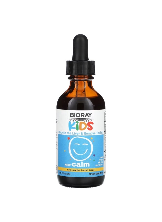 Bioray, Kids, NDF Calm, Vanilla, 2 fl oz (60 ml) - Image 2