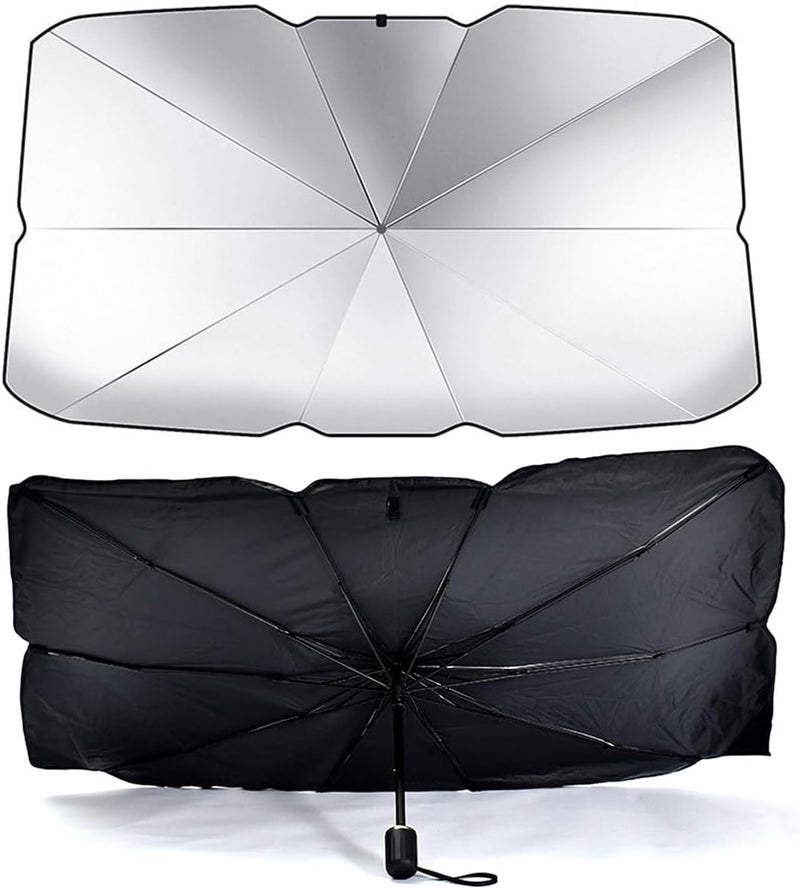 Car Front Windshield Sunshade Umbrella, 145 * 79CM UV Protection & Heat Insulation - Image 1