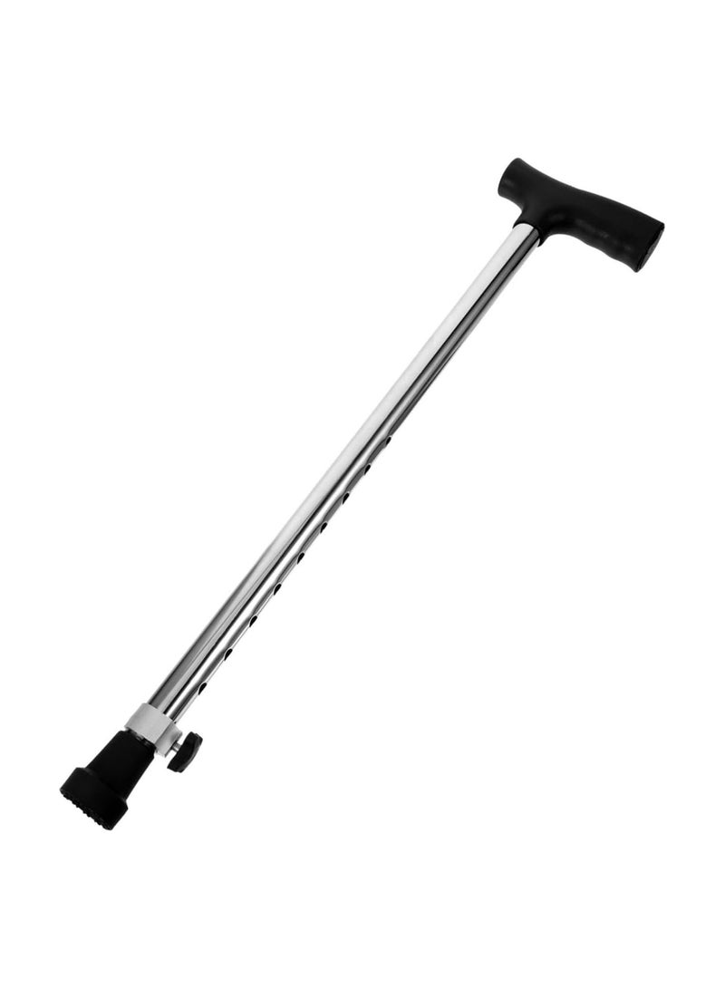 GGOOT Stainless steel elderly walking stick mountain climbing stick climbing walking wane walking sticks walking pole camping trekking pole climbing wand portable Elderly Products travel - Image 1