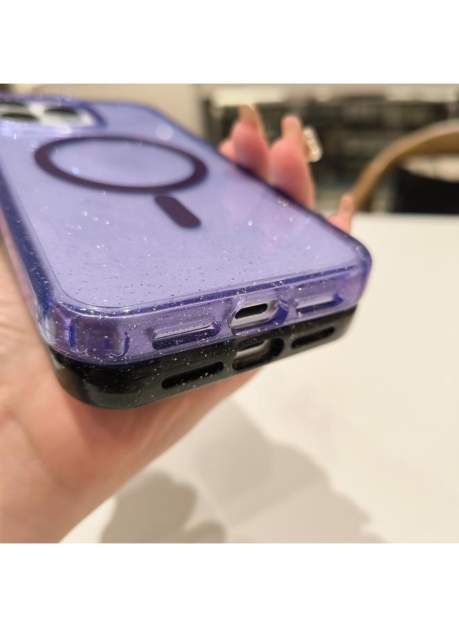 اس-توب جراب لهاتف iPhone 16 Pro Max من مادة TPU الهجينة اللامعة والبولي كربونات MagSafe - Image 4