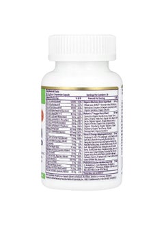 Paradise Herbs Paradise Herbs, Earth's Blend, One Daily Superfood Multi-Vitamin with Iron, 30 Vegetarian Capsules  - Image 2