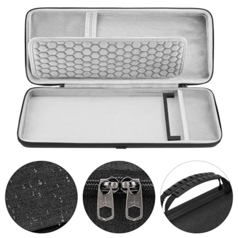 Hard Shell Travel Case Compatible with Ableton Move, Audio Sampler Carrying Bag Dark Gray - Image 4