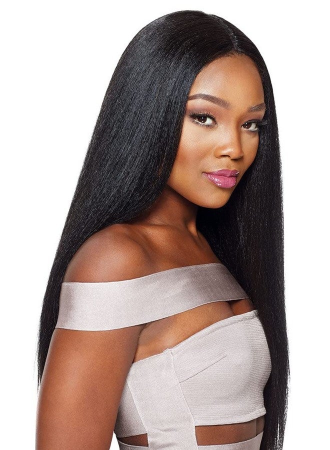 Outre حزمة خصلات شعر بشري فاخرة من مجموعة خصلات الشعر البرازيلية الفاخرة من البوتيك بطول 18 بوصة و20 بوصة و22 بوصة + إغلاق مجاني (عدد 1) - Image 4