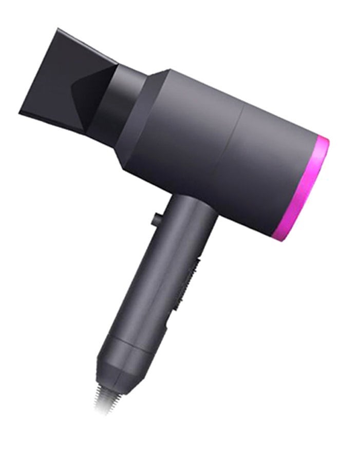 NIBEMINENT Portable Triple-Speed Hair Dryer Purple/Black