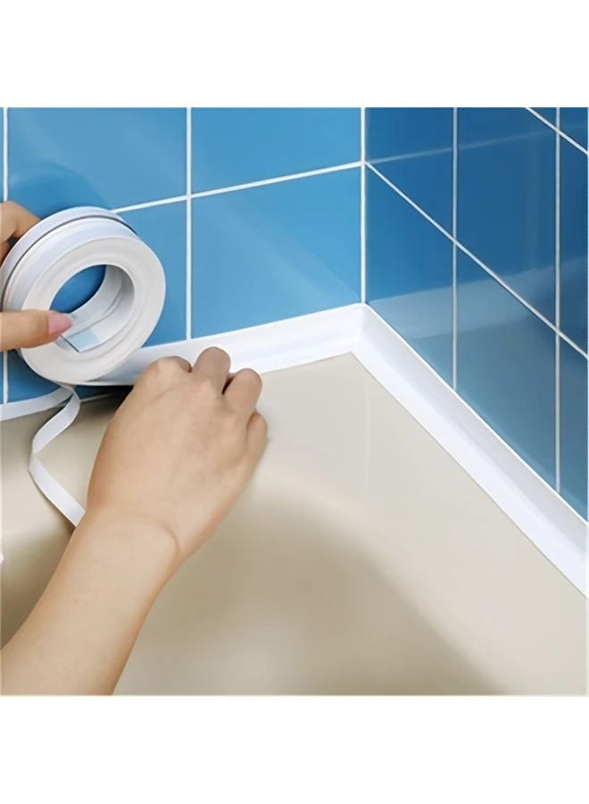 Waterproof PVC Caulk Tape Black 125 98X0 87inch Self Adhesive Sealant - Image 2