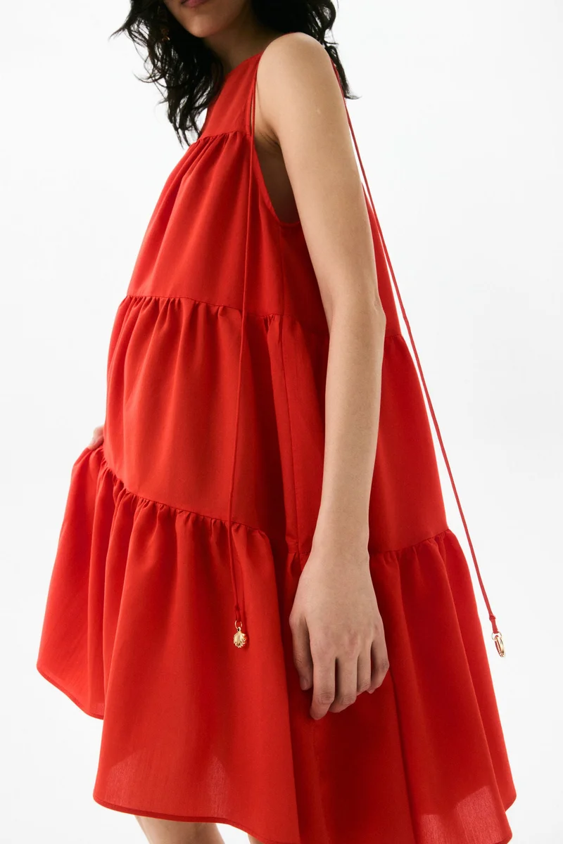 H&M Tiered A-line dress