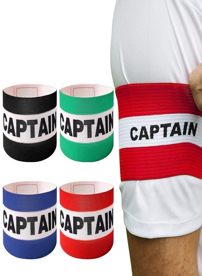 Gmefvr Captain Arm Band | Elastic Football/Soccer, Volleyball, Basketball, Cricket Armband | Pack of 1 | Multi-Colour | Senior | Free Size l Sports Band - Image 3